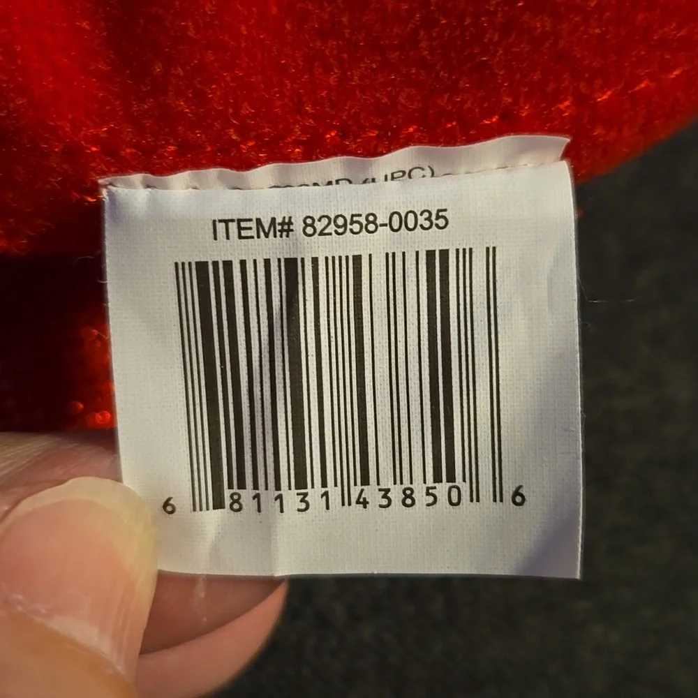 Lobster Dog Costume, Size Medium, New